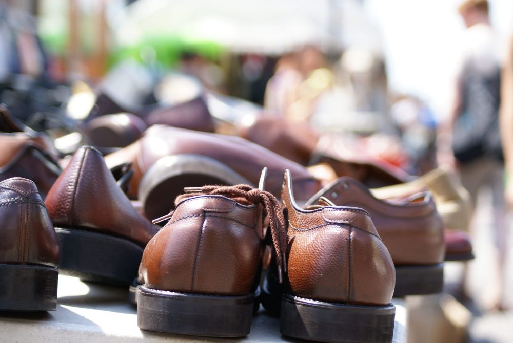 packing shoes for moving