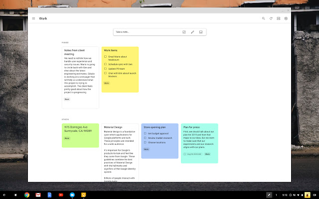 google keep