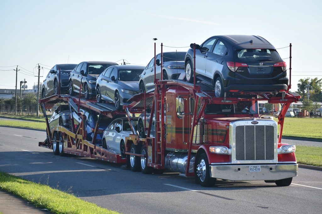 open car carrier to ship cars to another state