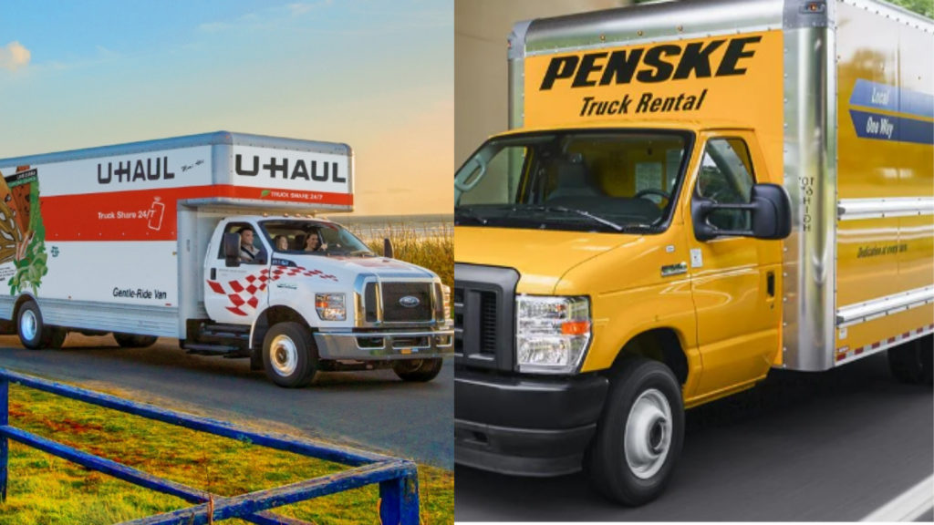 Penske vs Uhaul in 2024 Battle of the Moving Trucks