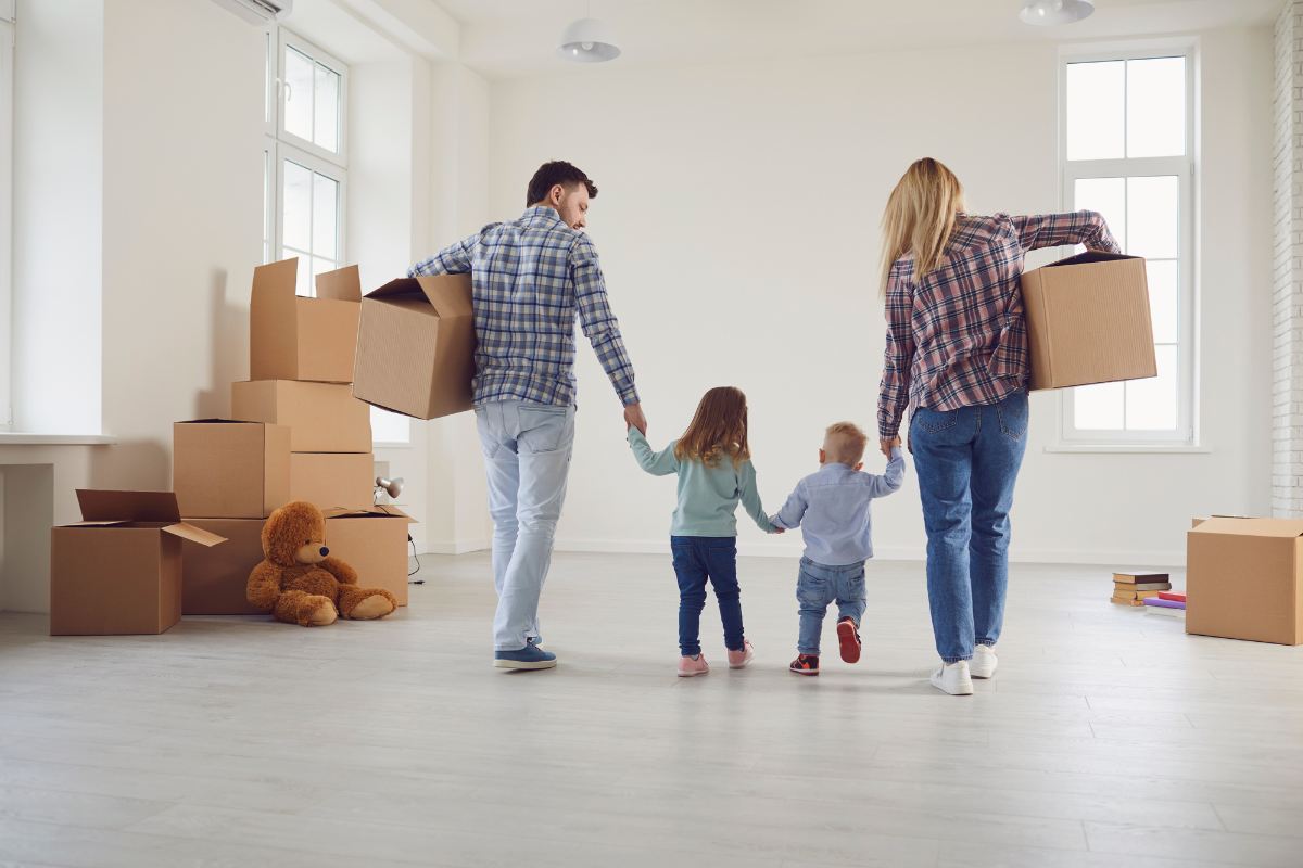 moving with children