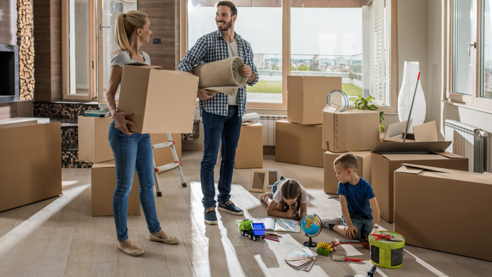 average cost to move a 4 bedroom