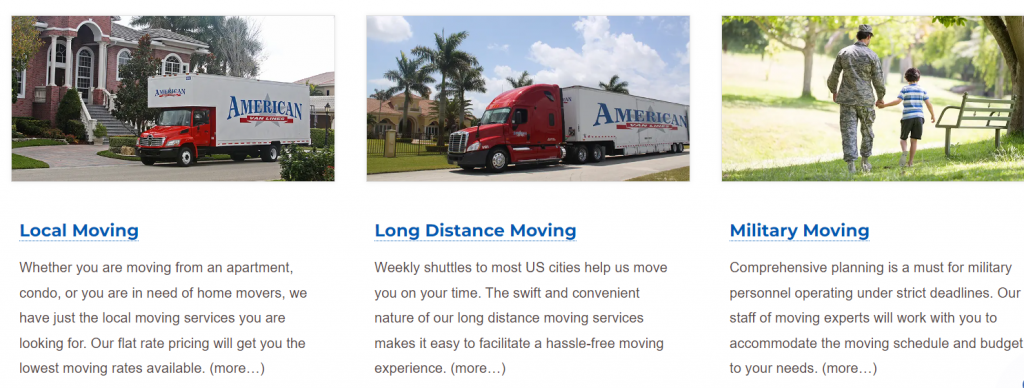 american moving