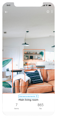 See how Agoyu scans your home with AI to create an inventory and generate accurate moving quotes