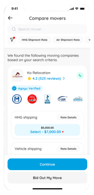 Compare quality movers to get an accurate moving quote